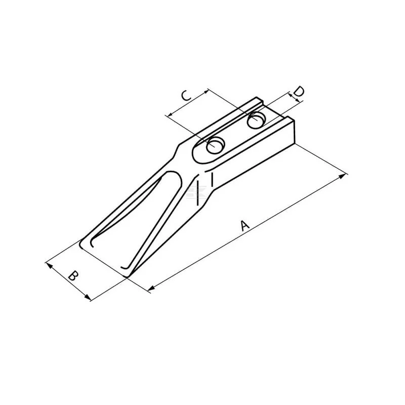 kanál_köröm_méretek_16mm_vágóélre Munkagép kanál köröm univerzális - Image 3